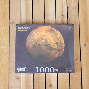 Mercury Planet Series Puzzle - 1000 Pieces - Gold